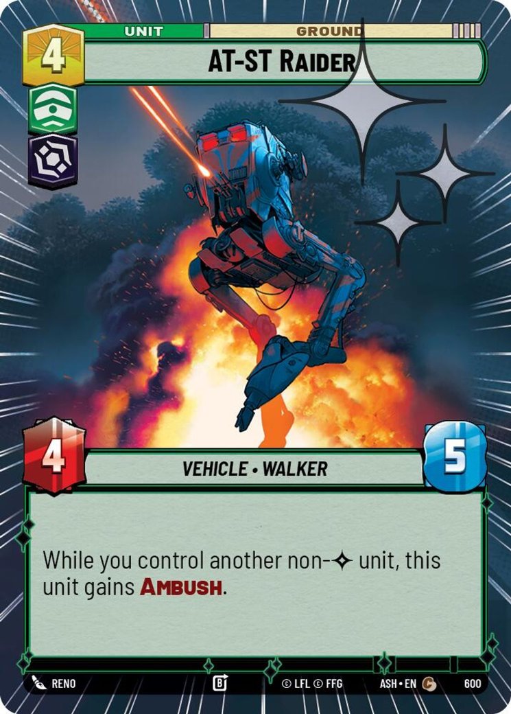 AT-ST Raider, Ashes of the Empire · 600