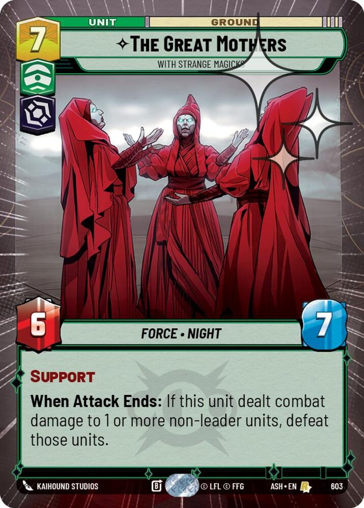 The Great Mothers - With Strange Magicks, Ashes of the Empire · 603