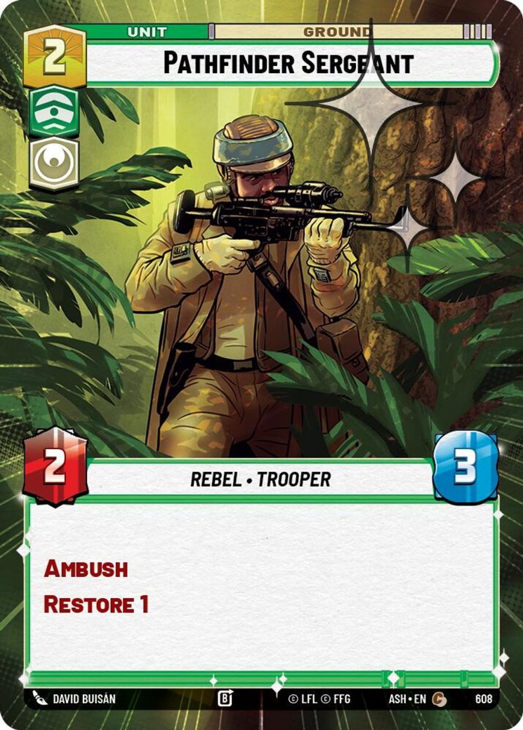 Pathfinder Sergeant, Ashes of the Empire · 608