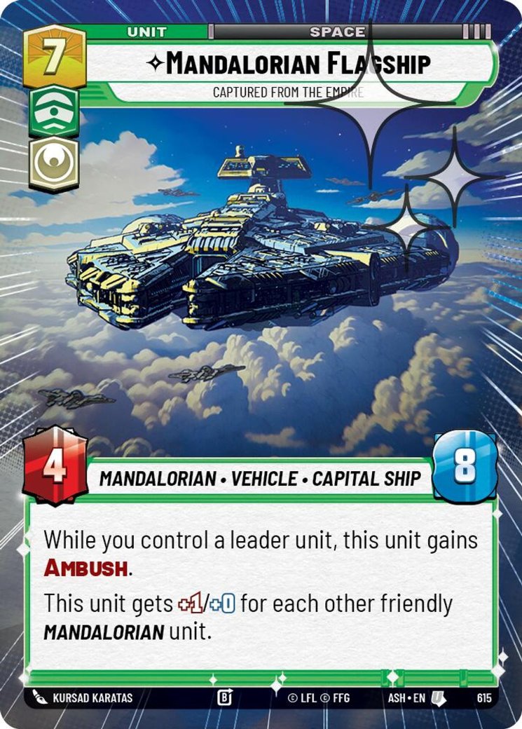 Mandalorian Flagship - Captured from the Empire, Ashes of the Empire · 615
