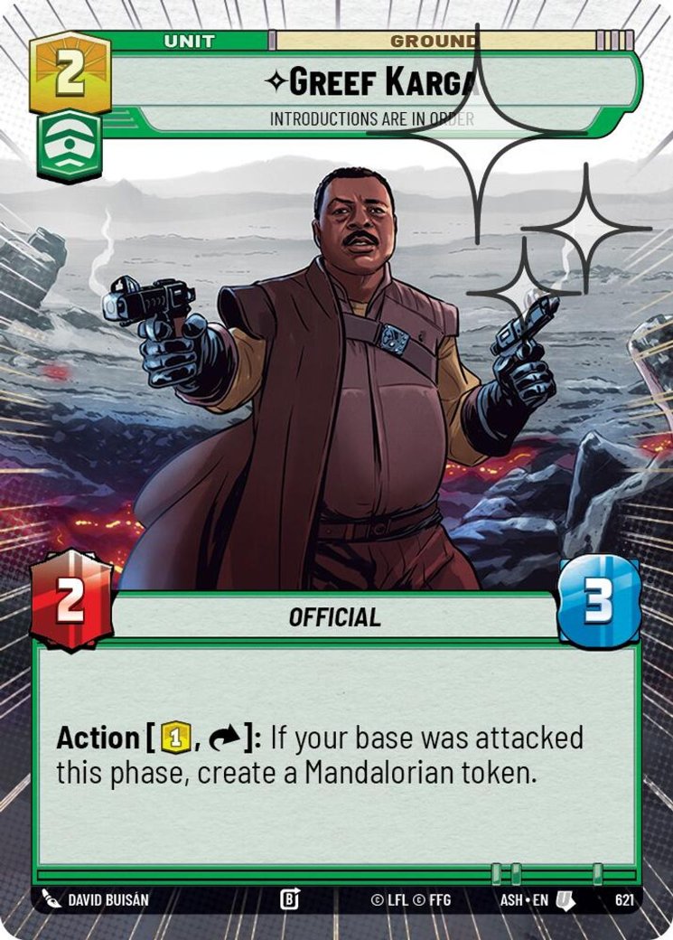 Greef Karga - Introductions are in Order, Ashes of the Empire · 621