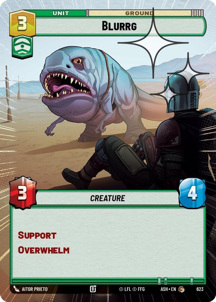 Blurrg, Ashes of the Empire · 623