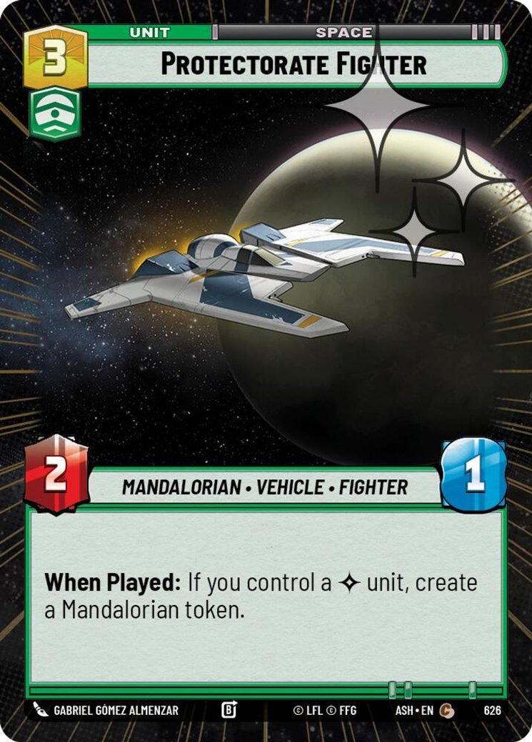 Protectorate Fighter, Ashes of the Empire · 626