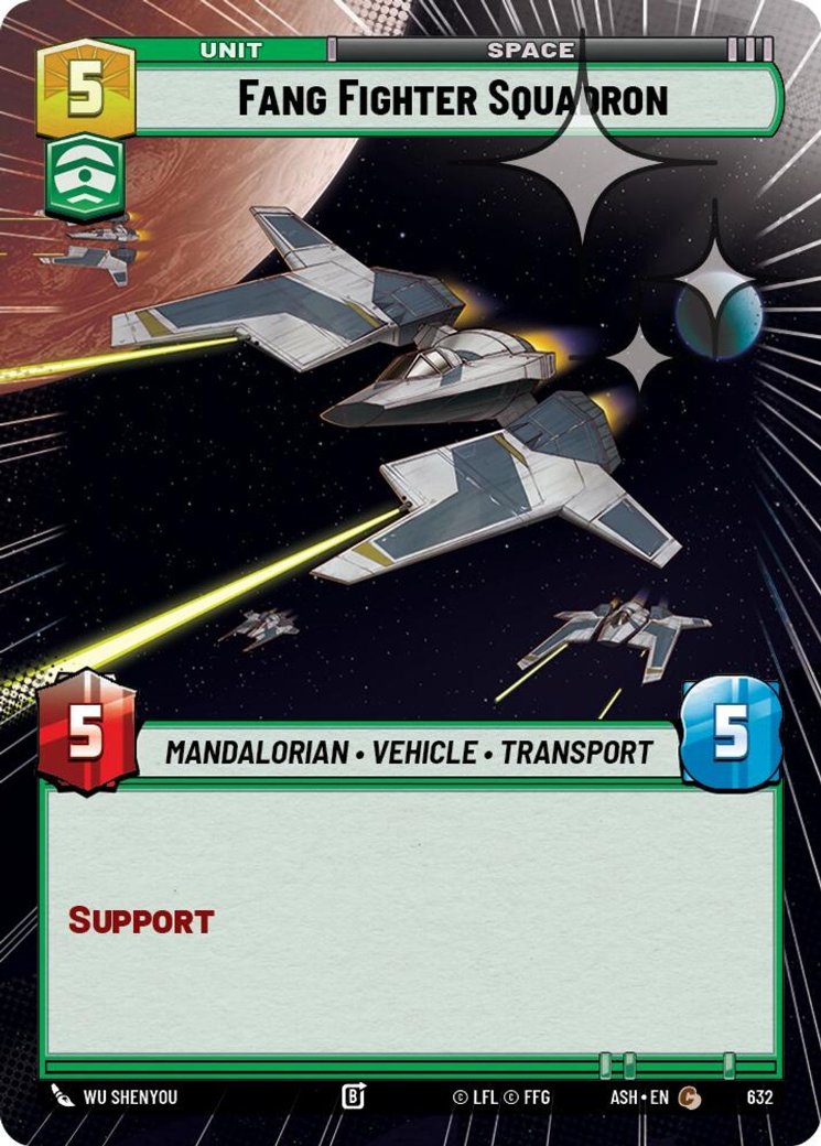Fang Fighter Squadron, Ashes of the Empire · 632