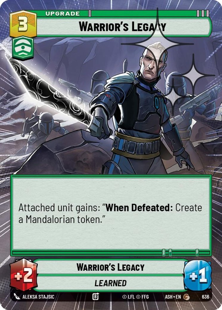 Warrior's Legacy, Ashes of the Empire · 636