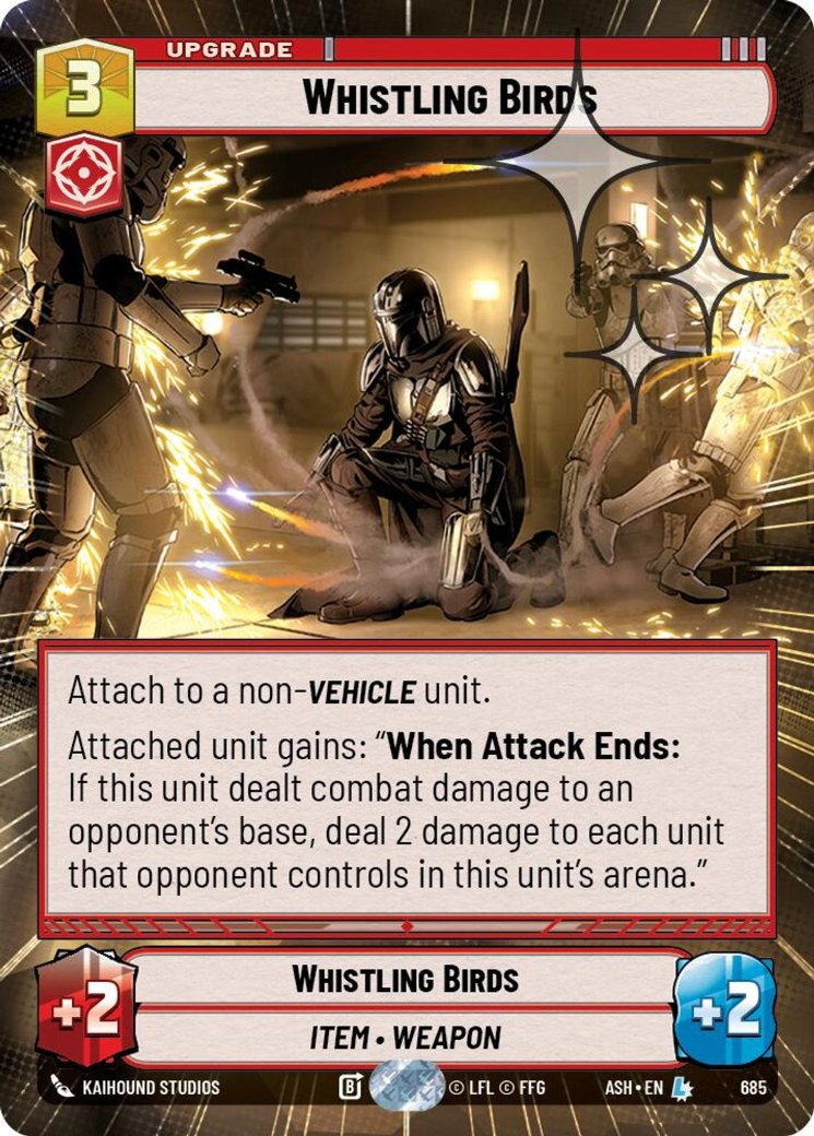Whistling Birds, Ashes of the Empire · 685