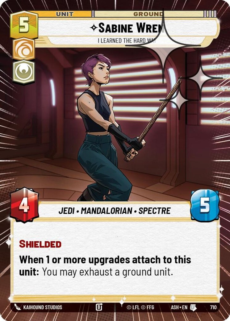 Sabine Wren - I Learned the Hard Way, Ashes of the Empire · 710
