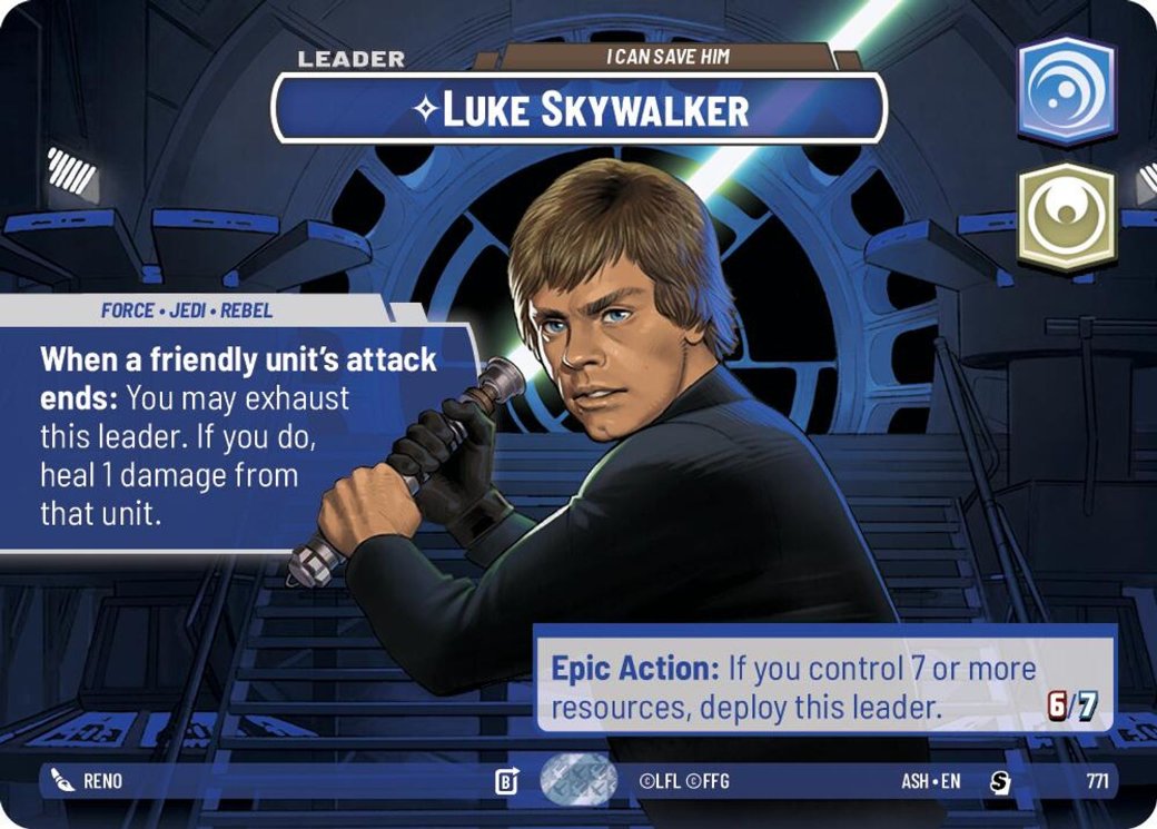 Luke Skywalker - I Can Save Him, Ashes of the Empire · 771