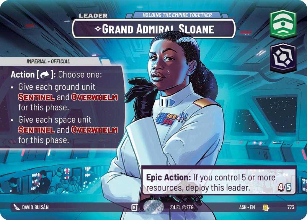 Grand Admiral Sloane - Holding the Empire Together, Ashes of the Empire · 773