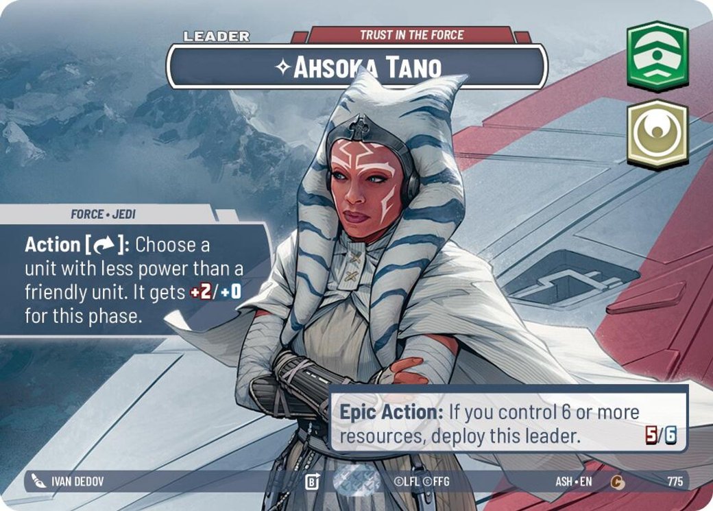 Ahsoka Tano - Trust in the Force, Ashes of the Empire · 775