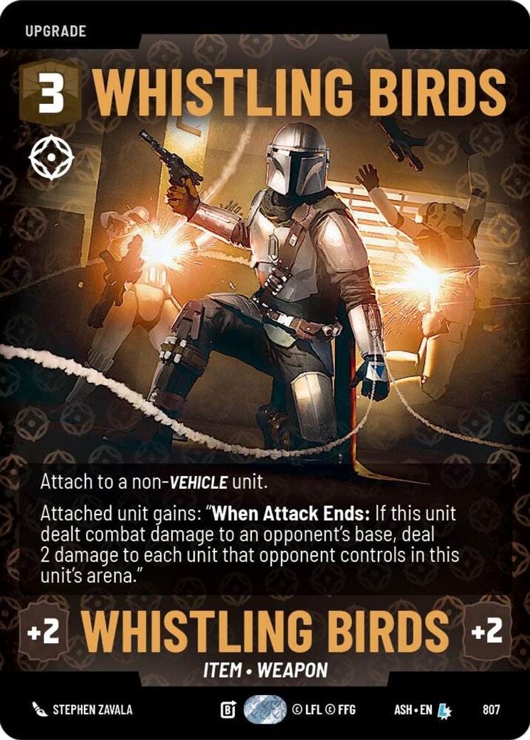 Whistling Birds, Ashes of the Empire · 807