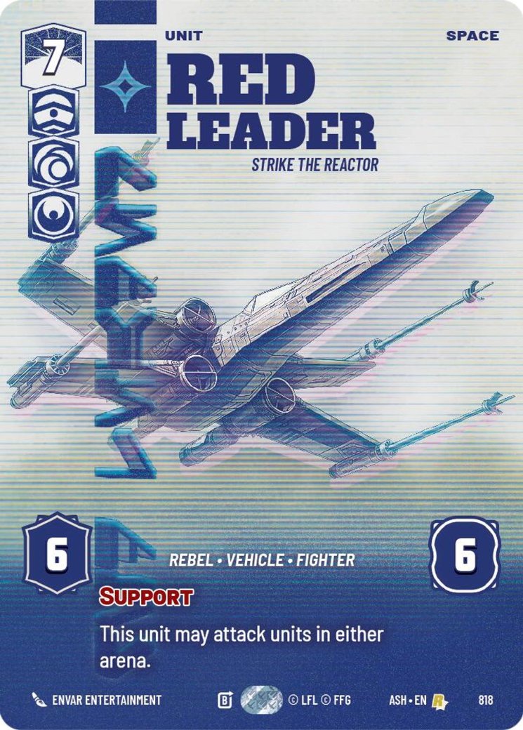 Red Leader - Strike the Reactor, Ashes of the Empire · 818