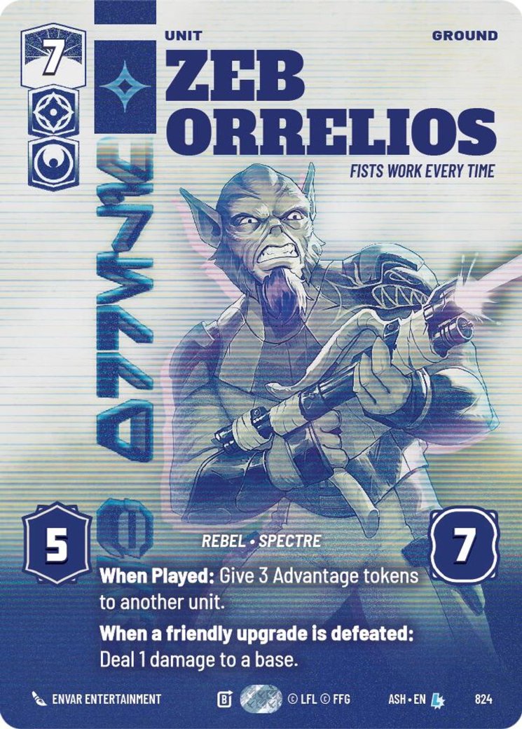 Zeb Orrelios - Fists Work Every Time, Ashes of the Empire · 824