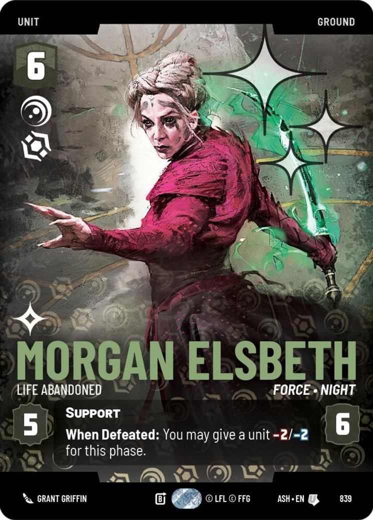 Morgan Elsbeth - Life Abandoned, Ashes of the Empire · 839