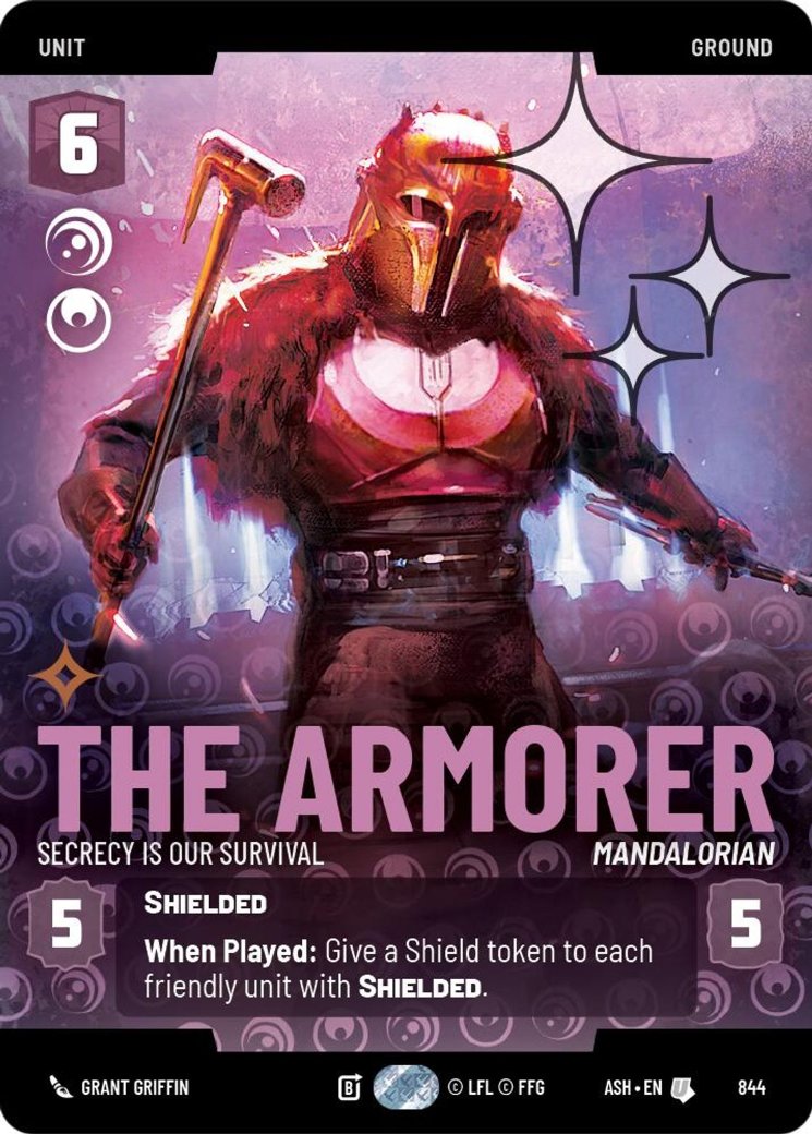 The Armorer - Secrecy is Our Survival, Ashes of the Empire · 844