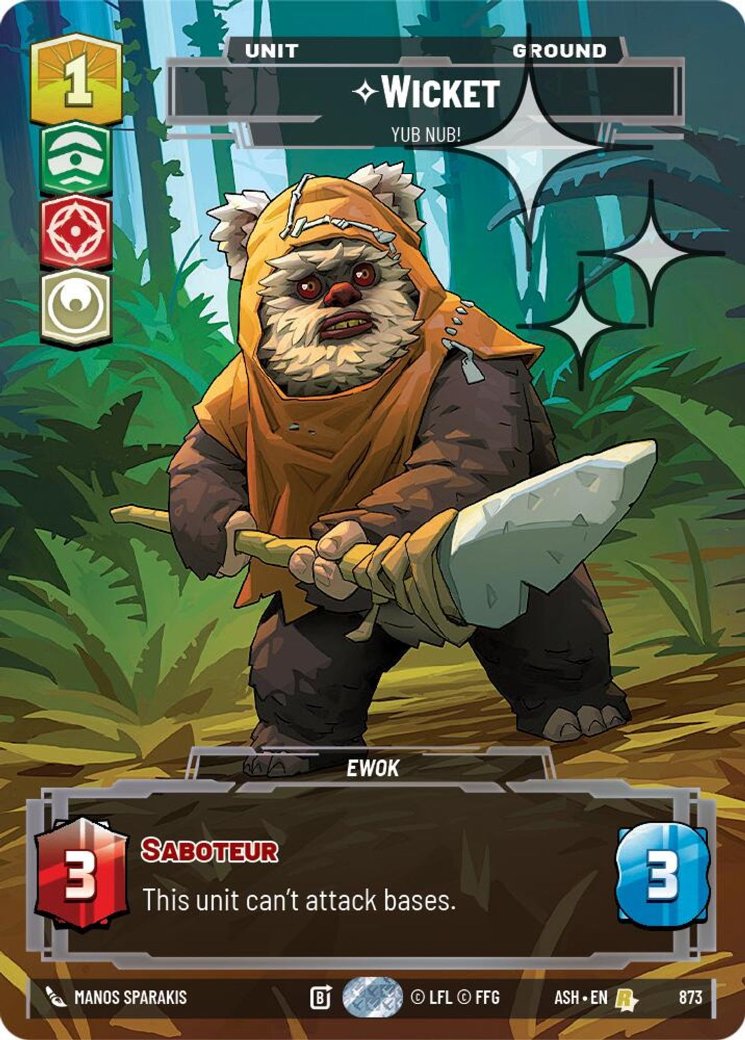 Wicket - Yub Nub!, Ashes of the Empire · 873