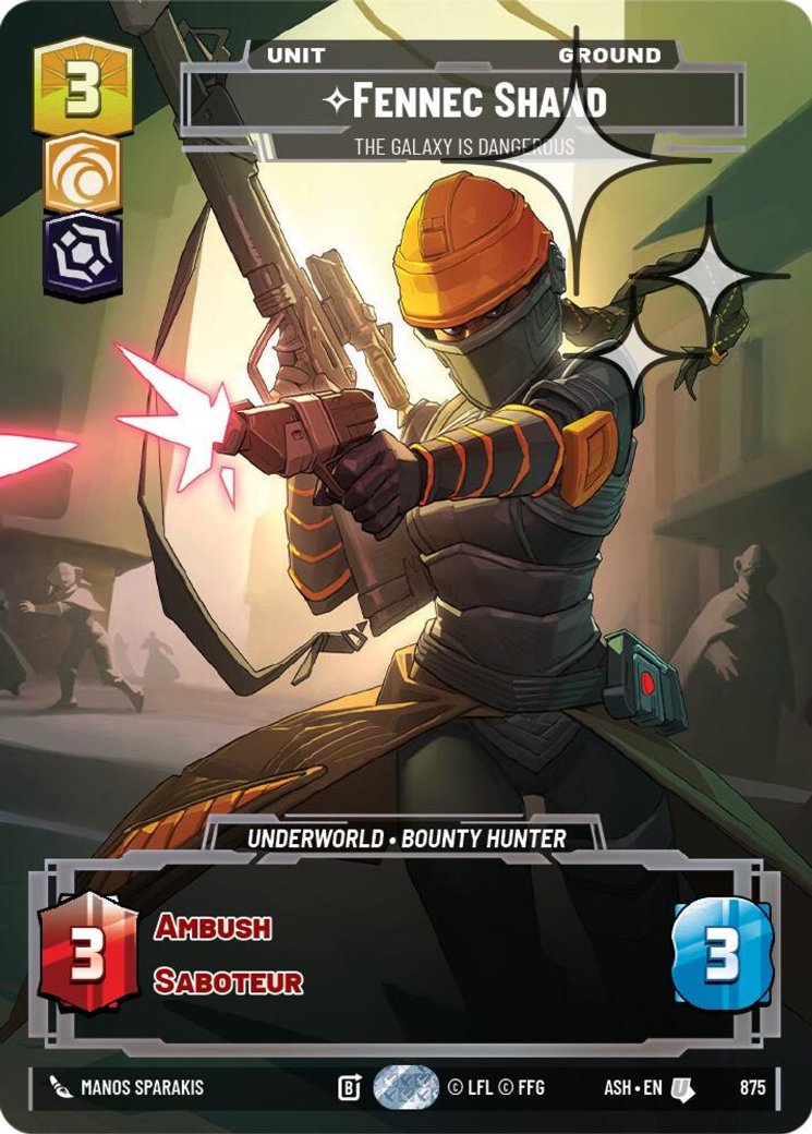 Fennec Shand - The Galaxy Is Dangerous, Ashes of the Empire · 875