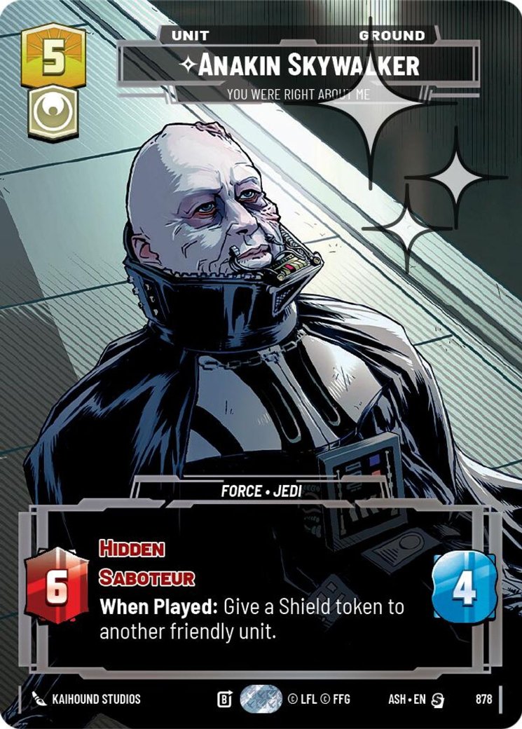 Anakin Skywalker - You Were Right About Me, Ashes of the Empire · 878