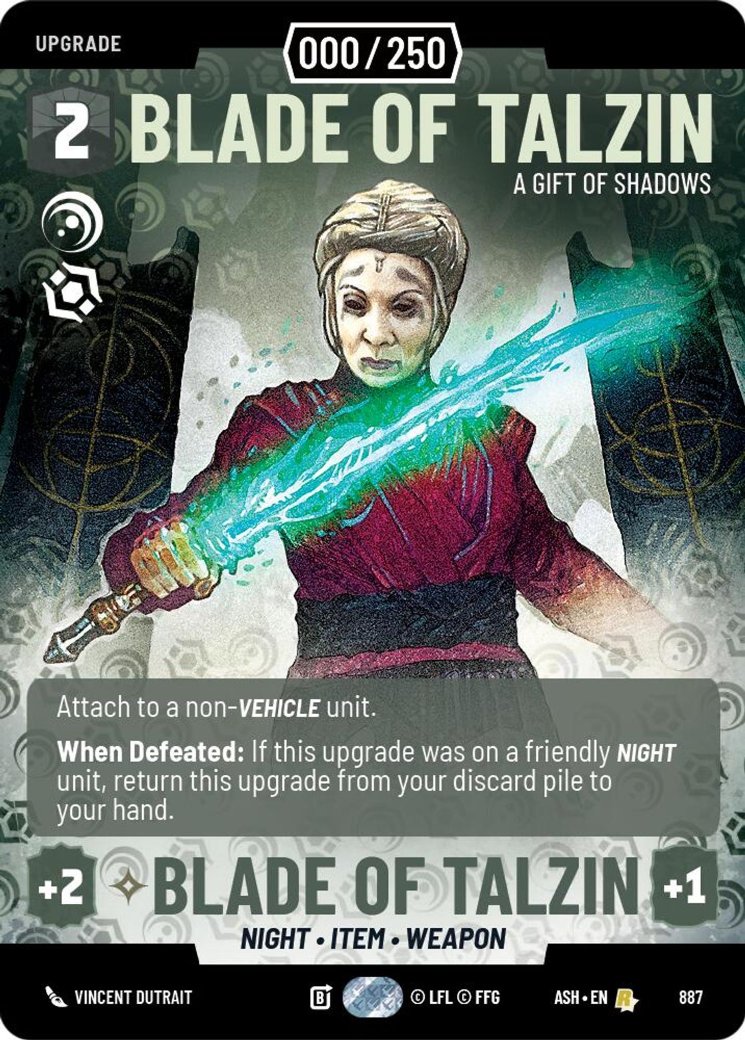 Blade of Talzin - A Gift of Shadows, Ashes of the Empire · 887