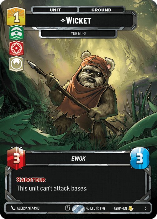 Wicket - Yub Nub!, Ashes of the Empire - Weekly Play Promos · 3