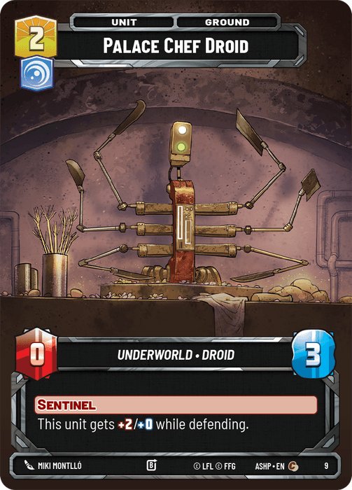 Palace Chef Droid, Ashes of the Empire - Weekly Play Promos · 9