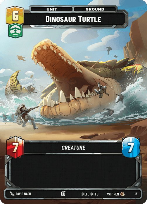 Dinosaur Turtle, Ashes of the Empire - Weekly Play Promos · 13