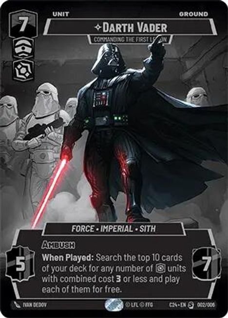 Darth Vader - Commanding the First Legion, 2024 Convention Exclusive · 002/006