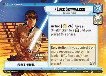 Luke Skywalker - Faithful Friend, Event Exclusive Promos · 1/2
