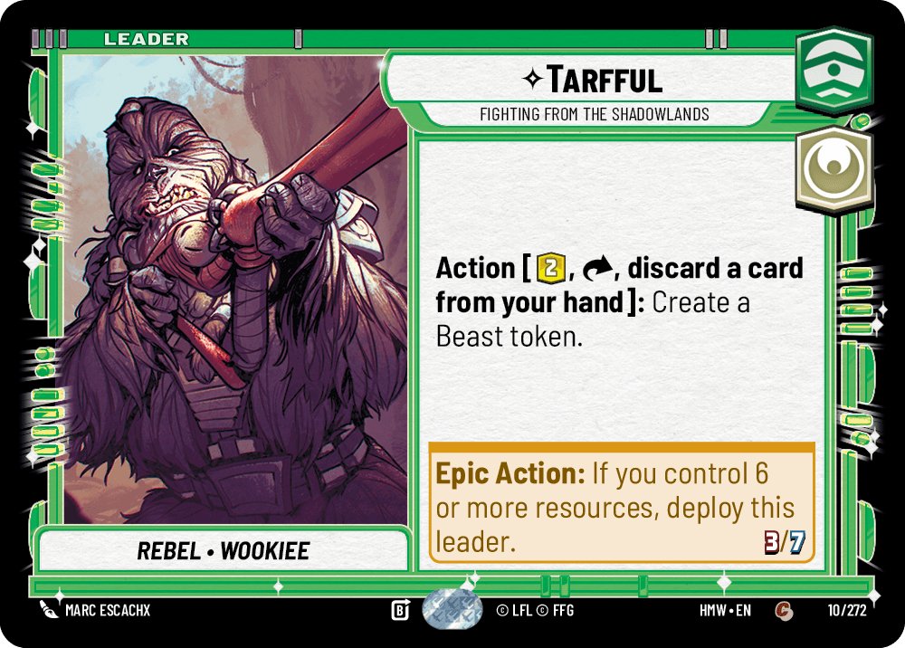 Tarfful - Fighting from the Shadowlands, Homeworlds · 10/272