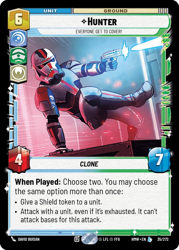 Hunter - Everyone Get to Cover!, Homeworlds · 35/272