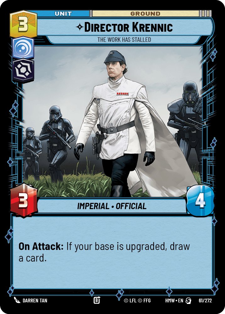 Director Krennic - The Work Has Stalled, Homeworlds · 61/272
