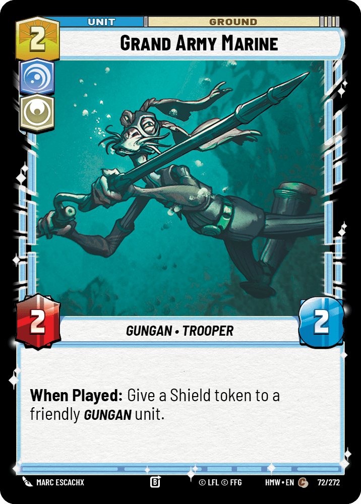 Grand Army Marine, Homeworlds · 72/272