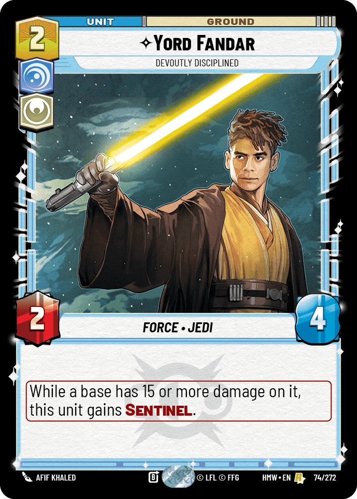 Yord Fandar - Devoutly Disciplined, Homeworlds · 74/272