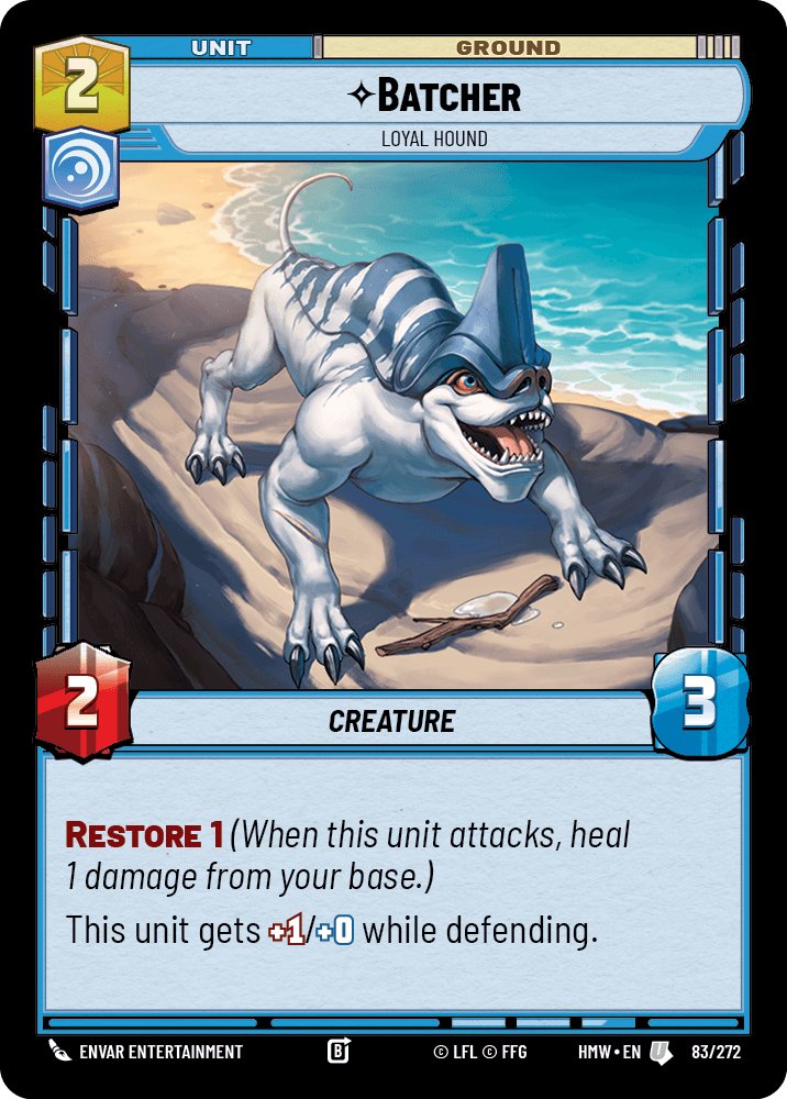 Batcher - Loyal Hound, Homeworlds · 83/272
