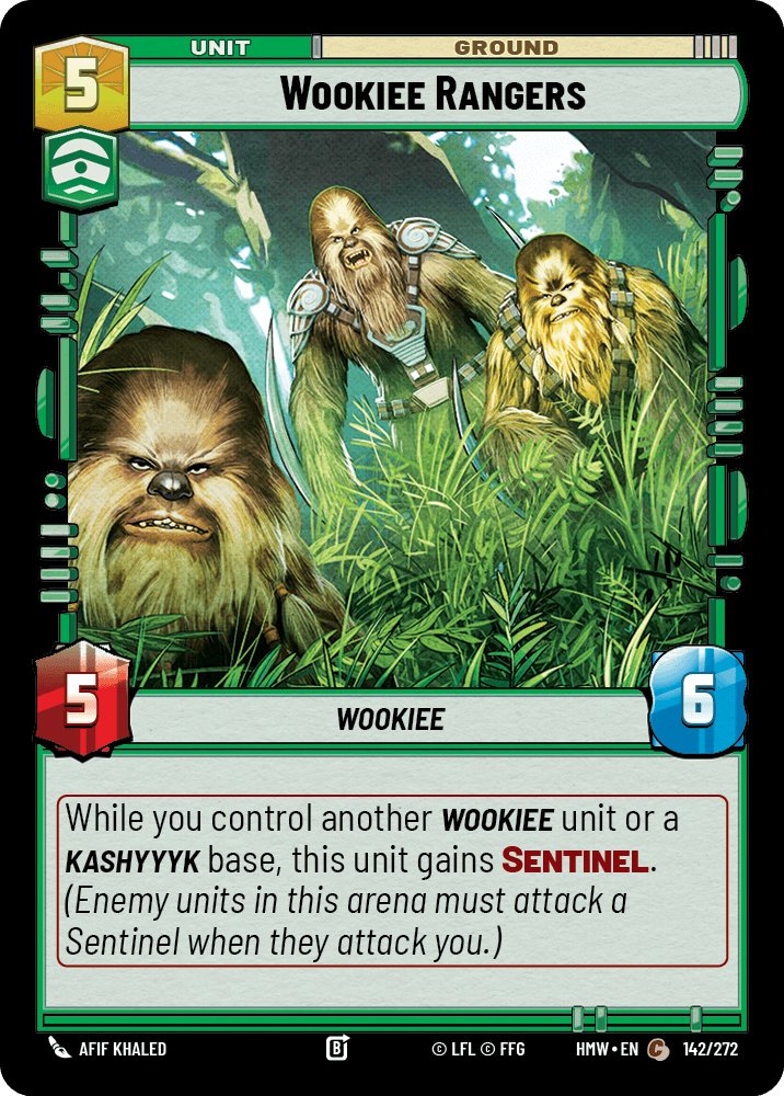 Wookiee Rangers, Homeworlds · 142/272