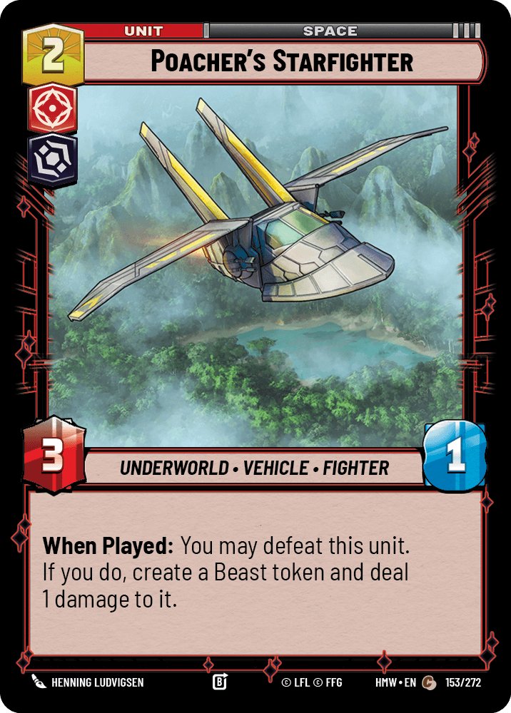 Poacher's Starfighter, Homeworlds · 153/272