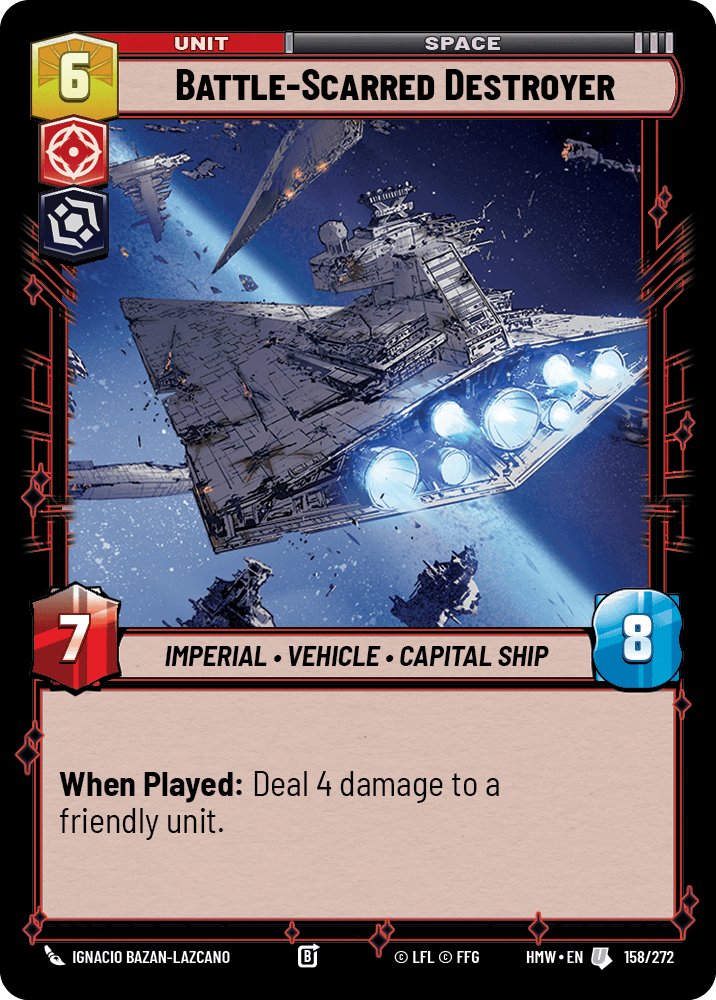 Battle-Scarred Destroyer, Homeworlds · 158/272