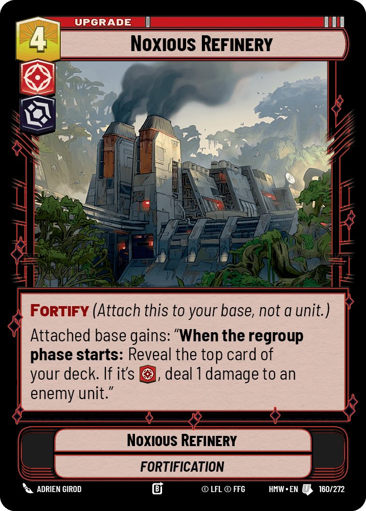 Noxious Refinery, Homeworlds · 160/272