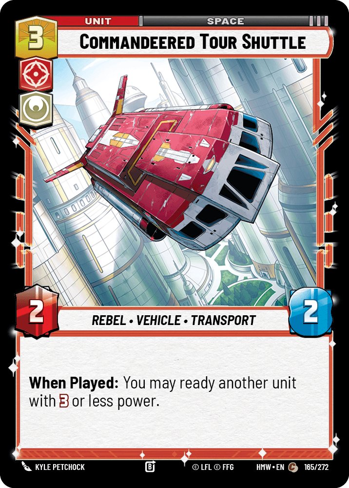 Commandeered Tour Shuttle, Homeworlds · 165/272