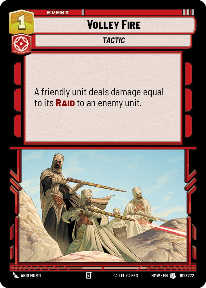 Volley Fire, Homeworlds · 192/272