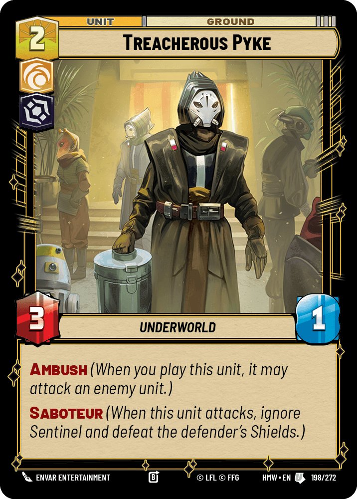 Treacherous Pyke, Homeworlds · 198/272