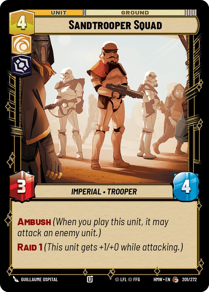 Sandtrooper Squad, Homeworlds · 201/272