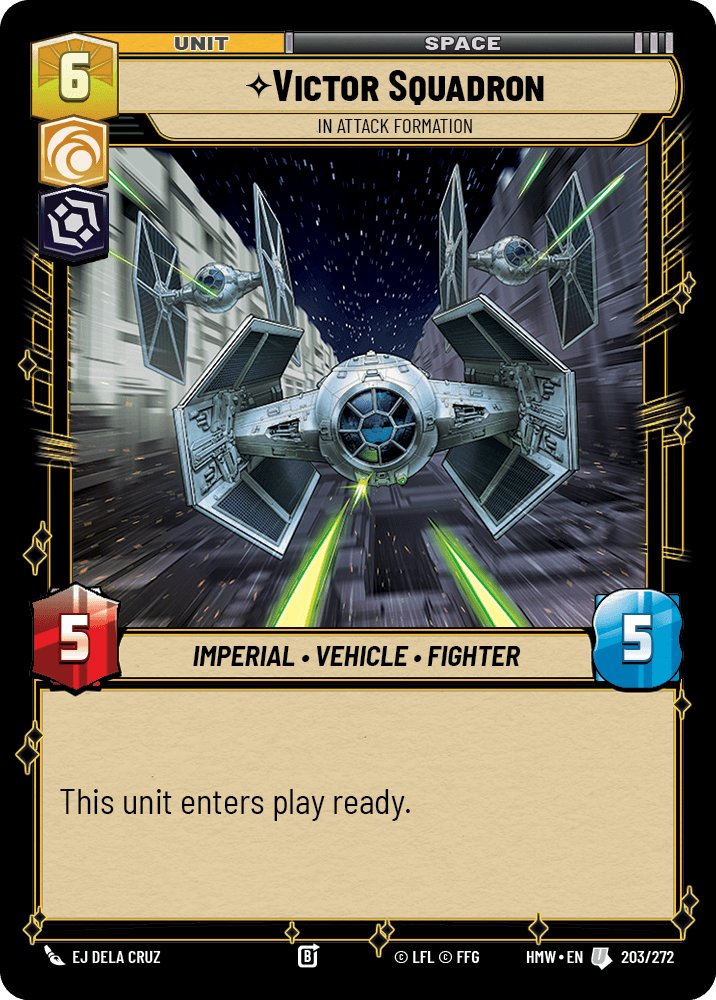 Victor Squadron - In Attack Formation, Homeworlds · 203/272