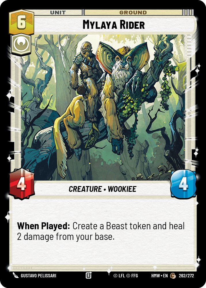 Mylaya Rider, Homeworlds · 262/272