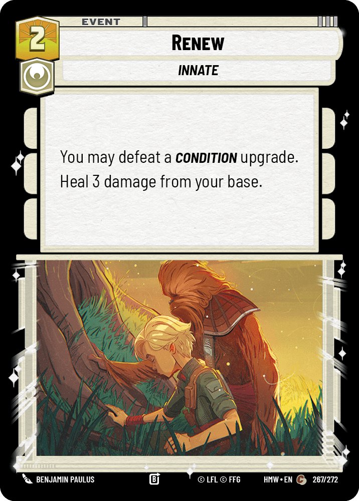 Renew, Homeworlds · 267/272
