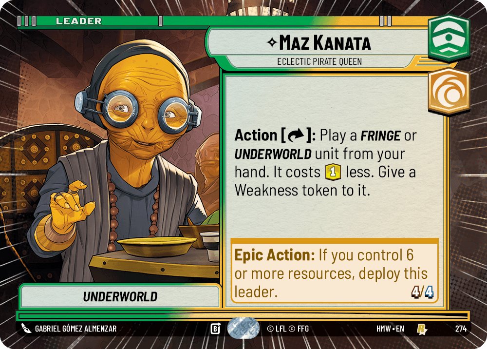 Maz Kanata - Eclectic Pirate Queen, Homeworlds · 274
