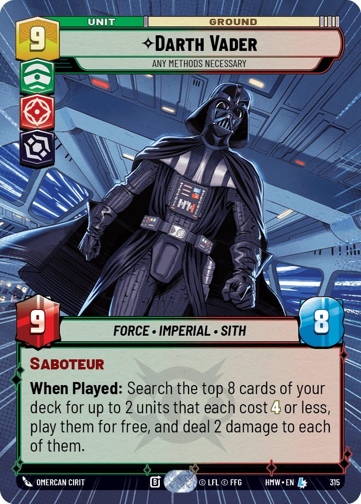 Darth Vader - Any Methods Necessary, Homeworlds · 315