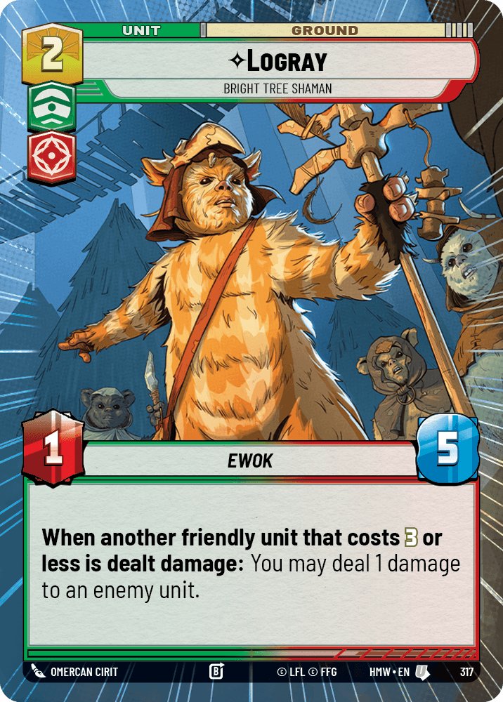 Logray - Bright Tree Shaman, Homeworlds · 317