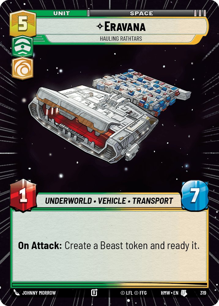 Eravana - Hauling Rathtars, Homeworlds · 319