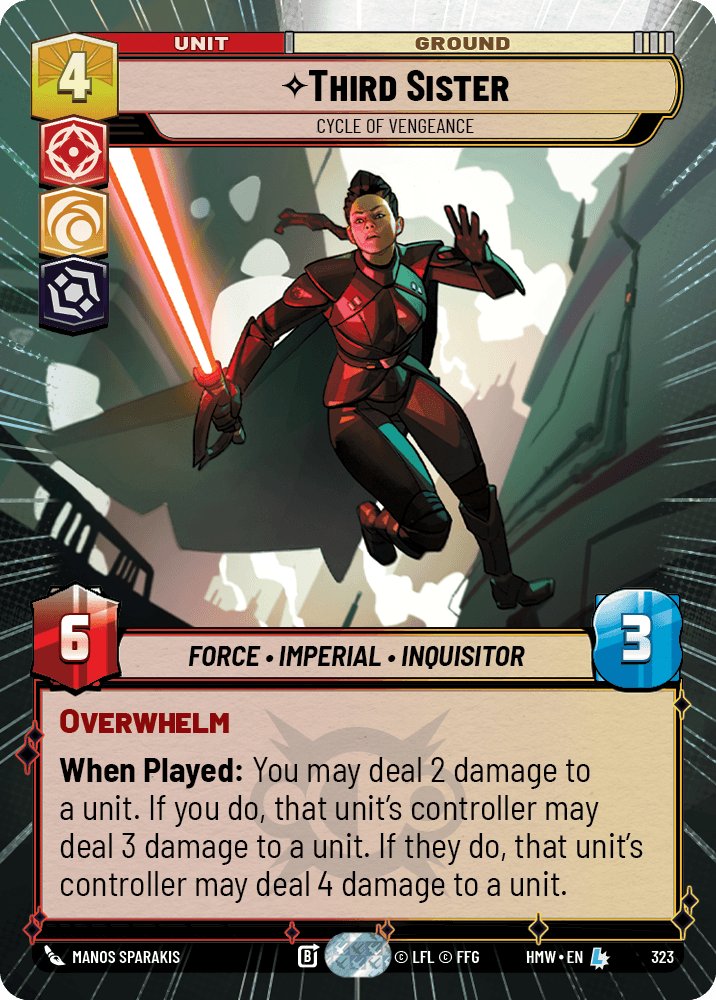 Third Sister - Cycle of Vengeance, Homeworlds · 323